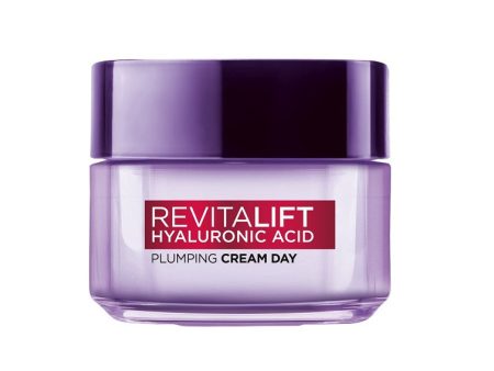 Loreal Paris Revitalift Hyaluronic Acid Plumping Day Gel Cream 50 ml Hot on Sale