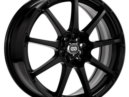 Enkei EDR9 15x6.5 4x100 114.3 38mm Offset 72.6 Bore Diameter Black Wheel Hot on Sale