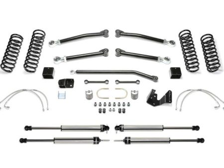 Fabtech 07-18 Jeep JK 4-Door 3in Trail Ii w Dlss Shks Sale