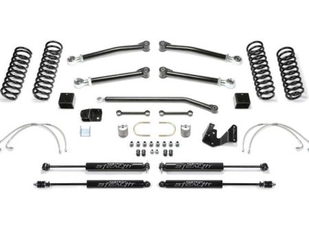 Fabtech 07-18 Jeep JK 2-Door 3in Trail Ii w Stealth Hot on Sale