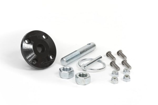 Daystar Hood Pin Kit Black Single Incl Polyurethane Isolator Pin Spring Clip and Related Hardware Online